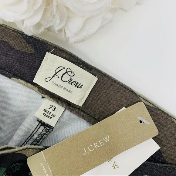 NEW J Crew Skinny Camo Army Fatigue Cargo Pants - Picture 8 of 9